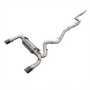 91. Escape trasero de gato de acero inoxidable con actualización de rendimiento OEM/ODM para <span class=keywords><strong>BMW</strong></span> Serie 1 F20 116/118/120 2012-2019 - Product Image 1