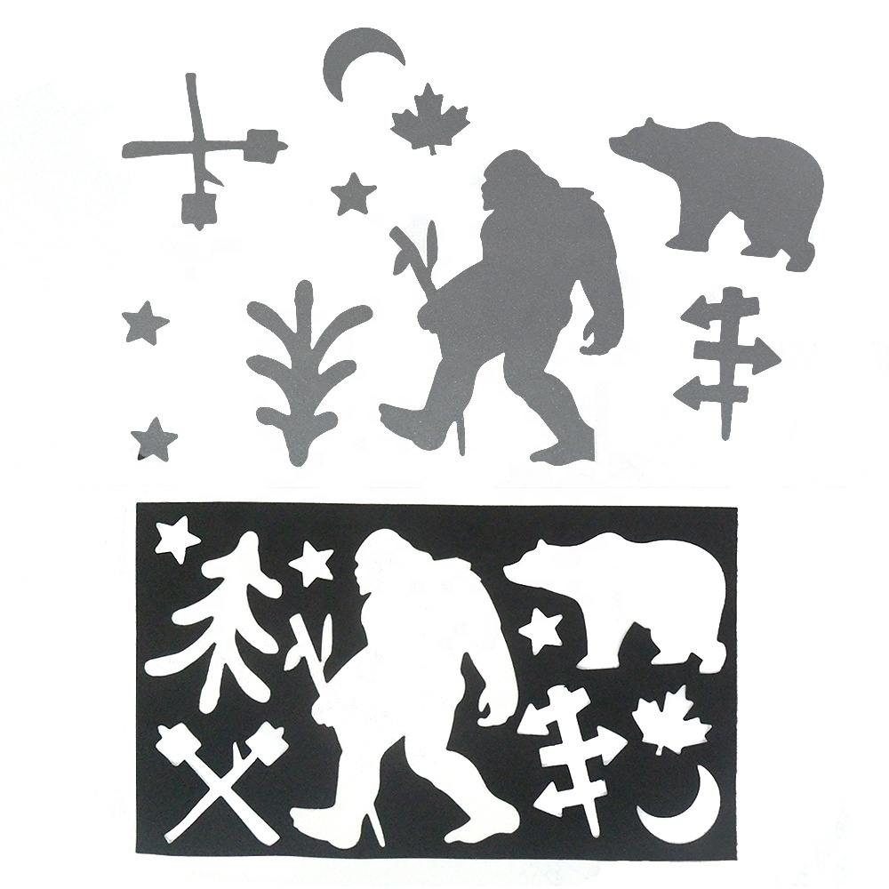 Светящиеся в темноте наклейки для одежды/отражающие наклейки для одежды