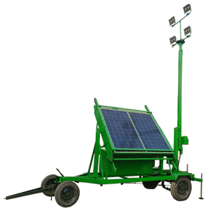 High-Efficiency Hybrid Off-Grid <b>Solar</b> Trolley Unit Mobile Charging <b>Lighting</b> <b>System</b> Lithium-Ion Battery Customizable Pure - Product Image 2