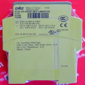 Nieuwe Originele Direct Leverbaar 1 Stuk Nieuwe Veiligheidsrelais S1UM 230-240VAC <span class=keywords><strong>UM</strong></span> 0.1-500VAC/DC 827260 - Product Image 1