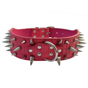 Großes Hunde niet halsband Krokodil muster Wolf Fang Stud Haustier halsband für großen Haustier hund - Product Image 4
