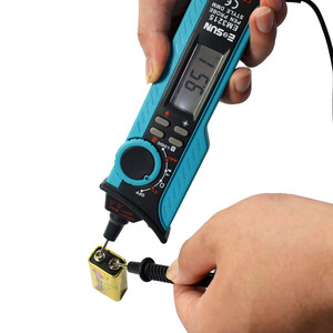 ALLOSUN EM3215 Pen Probe Style Digital Multimeter <strong>DC</strong> AC Voltage Current Tester Diode Continuity Logic Voltage Tester - Product Image 4