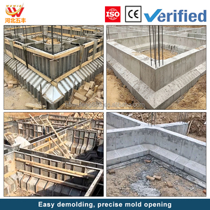 Panneau de coffrage <span class=keywords><strong>en</strong></span> acier pour <span class=keywords><strong>mur</strong></span> de cisaillement, réutilisable, moule de construction <span class=keywords><strong>en</strong></span> béton sur mesure - Product Image 3