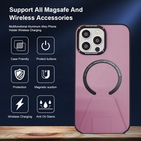 Casing magnetik pelindung layar iPhone 14, Set bundel 2 dalam 1 untuk iPhone 14 seri magnetik