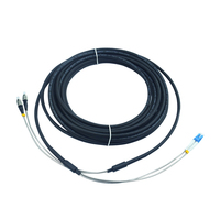 Cable de Conexión Dúplex Blindado FTTA CPRI para Exteriores, Impermeable, 4 Núcleos, PDLC a LC-LC, Cable de Fibra Óptica SM Meta