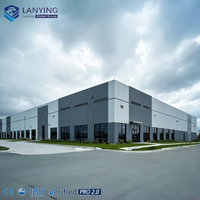 Almacén de Estructura de Acero de Alta Resistencia, Edificio de Almacenamiento Industrial de Acero Resistente, Prefabricado Modular de Instalación Rápida