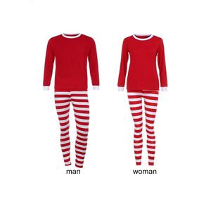Pijama de manga larga para hombre y mujer, conjunto de pijama de Navidad para la familia - Product Image 4