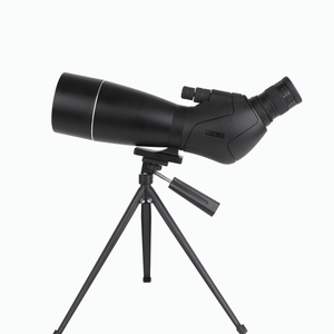 Longue-vue 25-75X avec oculaire rotative, mise au point à 6 m, blindage en caoutchouc et adaptateur pour téléphone pour l'observation en extérieur - Product Image 3