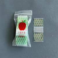 Sacs en plastique LDPE bleus pour pommes, 1000 unités, mini-sacs refermables 1,25 x 0,75 pouces, 12534