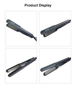 <span class=keywords><strong>Plancha</strong></span> <span class=keywords><strong>de</strong></span> Pelo <span class=keywords><strong>El</strong></span>éctrica <span class=keywords><strong>de</strong></span> <span class=keywords><strong>Titanio</strong></span> <span class=keywords><strong>con</strong></span> LED, Calentamiento Rápido, Placa Ancha, Apagado Automático, Ajuste <span class=keywords><strong>de</strong></span> Temperatura <span class=keywords><strong>de</strong></span> 150-230 °C, <span class=keywords><strong>para</strong></span> Hogar y Hotel - Product Image 6