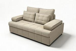 Canapé-lit convertible et extensible avec <span class=keywords><strong>fauteuil</strong></span> inclinable et pliable, revêtement en cuir, pour la maison et l'hôtellerie - Product Image 3