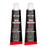 Vente directe du fabricant : Mastic silicone rouge haute température sans joint, 100g, pour joints d'étanchéité d'huile