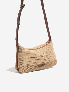 Bolsa de Poliéster Tejida de Alta Calidad, Nueva Moda Primavera Verano, con Cierre, Impermeable, Dos Correas, Estilo Vintage, Gran Capacidad - Product Image 3