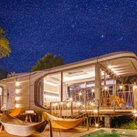 Maisons modulaires en conteneurs modernes - Structures en acier préfabriquées durables, installation rapide, couleurs personnalisées, tailles 20 pieds/40 pieds pour une vie mobile
