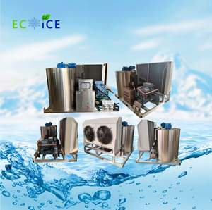 Machine à glace en flocons de 8 tonnes pour abattoir, machine à glace en flocons personnalisée pour la viande de volaille - Product Image 2