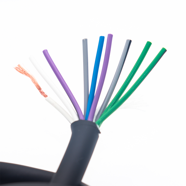 9 Conductor Speaker Cable 18awg 16awg Pure Copper OFC 4 Channel Speaker Wire Remote Wire