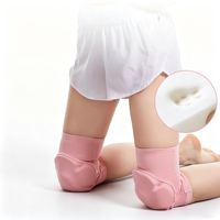 Genouillères AOfit en nylon épaissi avec éponge, réglables, unisexes, pour enfants, entraînement de danse, protection des genoux, alpinisme en extérieur