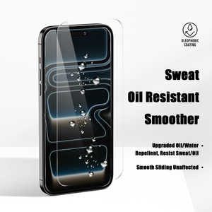 ฟิล์มกระจกนิรภัยแบบใส HD 2.5D สำหรับโทรศัพท์มือถือ iPhone 16 15 17 Pro Max ใช้ได้กับโทรศัพท์ Android และ <span class=keywords><strong>Samsung</strong></span> - Product Image 6