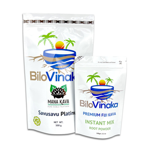 Custom Plastic <b>Pouch</b> Aluminum Foil Kava Powder Packaging Bag Stand up Zipper Bag - Product Image 1