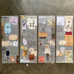 <span class=keywords><strong>Segnalibri</strong></span> personalizzati in carta acrilica fatta <span class=keywords><strong>a</strong></span> <span class=keywords><strong>mano</strong></span> kawaii per libro - Product Image 1