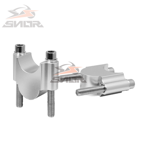 SNOR, venta al por mayor, abrazadera Universal para asiento de fijación de elevador de manillar de motocicleta, 22/28mm para Yamaha MT07 <span class=keywords><strong>MTO9</strong></span> - Product Image 3