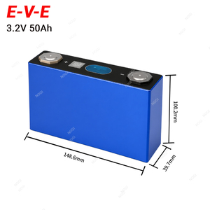 Batterie prismatique originale EV E 50Ah LFP, cellule 3.2V LiFePO4 rechargeable, 5000+ cycles, longue durée de vie, batterie LFP - Product Image 1