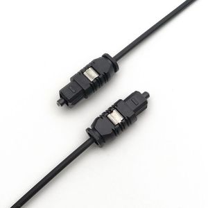 Macho a macho <span class=keywords><strong>TOSLINK</strong></span> <span class=keywords><strong>Cable</strong></span> de audio de fibra óptica Enchufe de plástico con chaqueta de PVC - Product Image 6