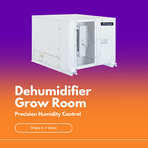 Déshumidificateur à conduit pour salle de culture certifié CE avec points de réglage ajustables - Product Image 1