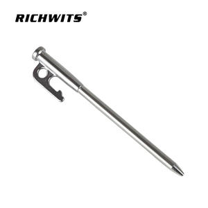 Stainless Steel 420 Anti-Fall-Off <b>Camping</b> <b>PEGS</b> Tarpaulin Ground <b>Pegs</b> for Outdoor Tent for <b>Camping</b> Hiking Durable <b>Pegs</b> Mallets - Product Image 3
