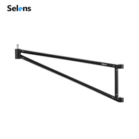 Selens RigTree Brazo de Extensión Triangular para Director Easy Station Cart Workstation, Marco de Soporte, Accesorios, 1, 2, 2, 2