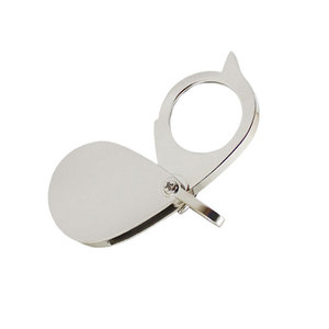 Pocket Portable Magnifier 30mm Glass Lens Keychain Reading Tool - Product Image 4