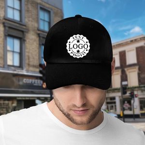 Cappello da camionista alla rinfusa personalizzabile e cappellino da Baseball aggiungi il tuo testo/Logo/immagine personalizzato per uomo e donna tessuto comune - Product Image 1