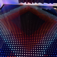 Piste de danse LED à pixels numériques, contrôlée par DMX, couleur intégrale, garantie 1 an
