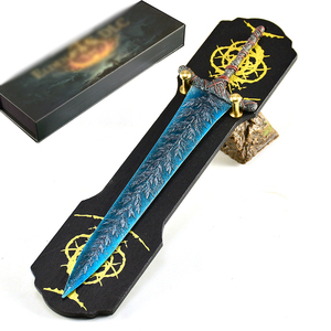 <span class=keywords><strong>Elden</strong></span> <span class=keywords><strong>Ring</strong></span>: Espada Luna Oscura de 22 CM, Versión de Tablero Colgante, Modelo de Arma Totalmente Metálico, Artículo de Cosplay, Regalo Festivo para Escritorio - Product Image 1