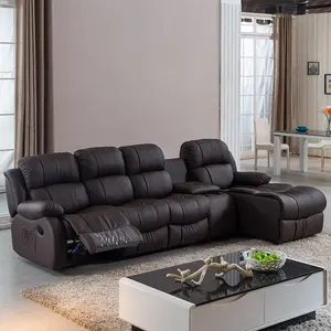 Luxury design living room sofas set furniture relax power electric sofa set recliner