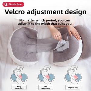 <span class=keywords><strong>Coussin</strong></span> de maternité personnalisable en forme de U pour le soutien de la taille et du <span class=keywords><strong>ventre</strong></span>, idéal pour <span class=keywords><strong>dormir</strong></span> sur le côté pendant la <span class=keywords><strong>grossesse</strong></span>, en fibre de polyester - Product Image 4