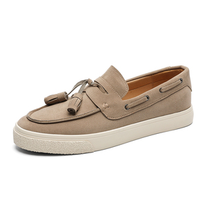 Scarpe da barca a punta di Design di lusso per uomo italia nappe Slip-on mocassini formali a basso prezzo per la fabbrica di Wenzhou personalizzi Sneaker - Product Image 6