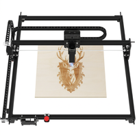 Mini CNC Router Houtbewerkingsmachine Lasergraveermachine 6550 voor Hobby's, Cadeauboxen, Waterflessen, Hondenlabels, DIY, Kleine Bedrijven
