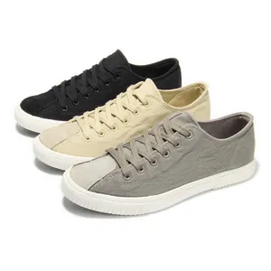 Diamante Sport Factory Direto Atacado Baixo Corte Branco Canvas Sapatos Casuais Moda Caminhando Homens Sapatos De Lona Atacado