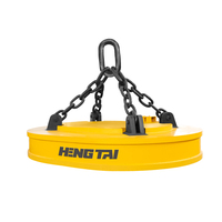 Pengangkat Elektromagnetik Oval Hengtai 5 Ton |   DC 220V untuk Tempat Penampungan Sampah, Bersertifikat CE