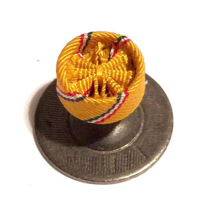Custom Award Medal Rosettes with Ribbon Tails High Quality Fabric Rosette Badges for Sports Events For Sale - Product Image 1