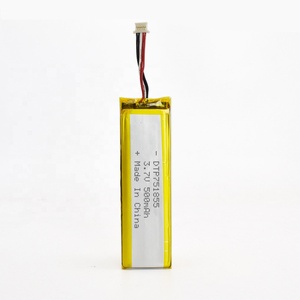 <span class=keywords><strong>3</strong></span>,7 v 500mah lithium polymer battery 721855 POS - Product Image 1