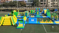 WINSUN Usine en gros été gonflable parc aquatique équipement gonflable flotteur défi 5k parcours d'obstacles pour parc