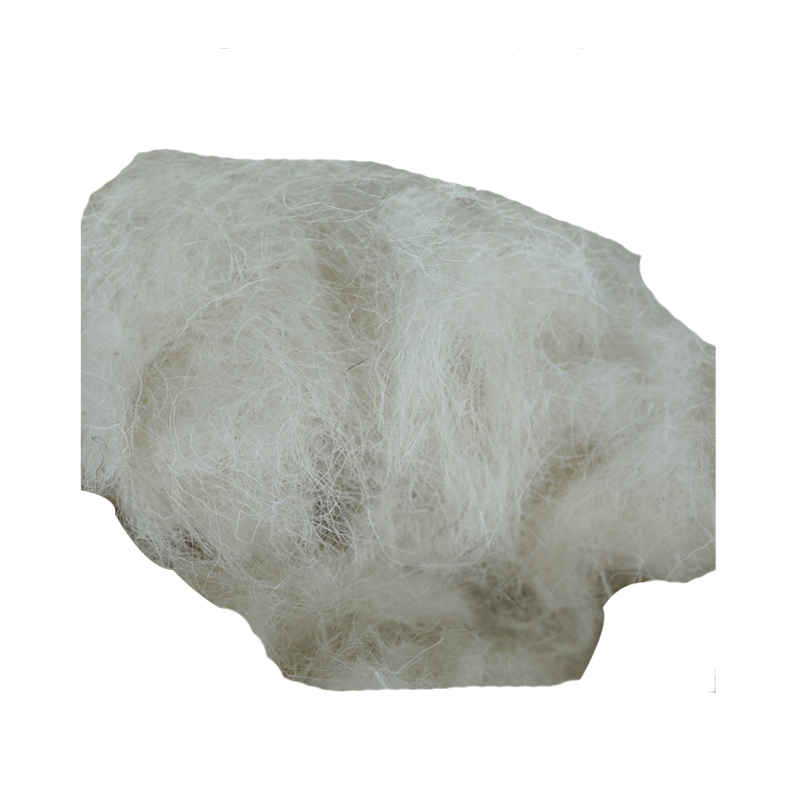 Натуральный белый коричневый цвет 22mic 30 мм 100% шерсть noils 100% овечья шерсть отходы