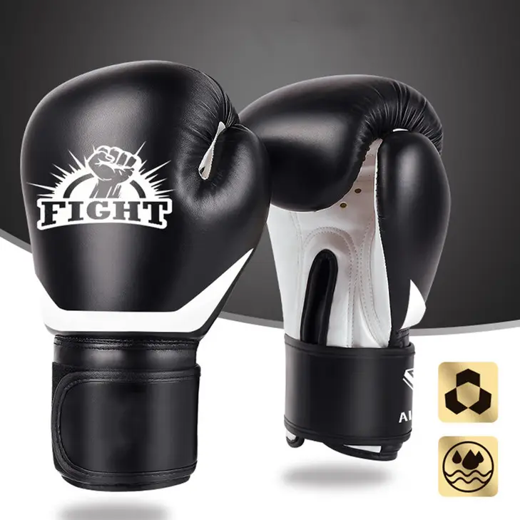 Luvas de couro para boxe, luvas de couro de alta qualidade de mistura de vantagem, boxe, dropshipping, luvas de boxe para crianças