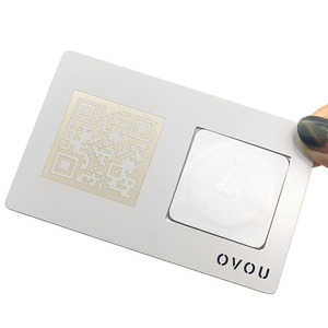 Tốt nhất bán tùy chỉnh Laser khắc vàng gương NFC kim loại thẻ kinh doanh có thể in NFC thẻ ntag 213 215 216 <span class=keywords><strong>rewritable</strong></span> thẻ RFID - Product Image 6