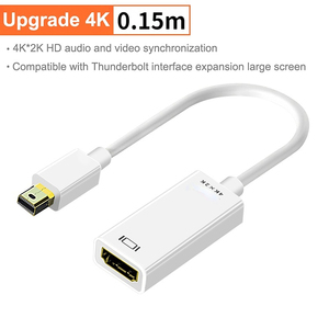 <span class=keywords><strong>Mini</strong></span> DisplayPort-HDアダプターMiniDPケーブルThunderbolt 2 4K 1080P HDTVコンバーター (MacBook Air 13 <span class=keywords><strong>Surface</strong></span> <span class=keywords><strong>Pro</strong></span>アダプター用) - Product Image 5