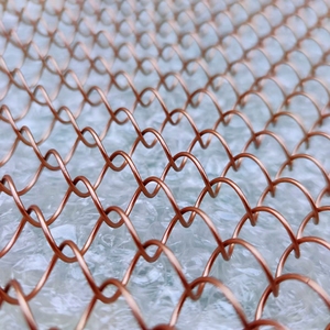 Nhà Máy Giá, kim loại cuộn dây xếp nếp, lò sưởi màn hình, kim loại lưới Chuỗi liên kết rèm - Product Image 2