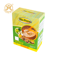 Boîte en carton personnalisée pour poudre à mélanger, céréales, farine, petit-déjeuner, 500g, 1kg