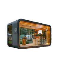 Maison Modulaire Démontable, Capsule de Logement, Maison Capsule, Maison Modulaire de Luxe, Maison Capsule Spatiale, Camp Modulaire